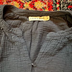 Longway M Gauze shirt. Slow fashion!